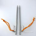 Titanium Heavy Duty Pont Pegs для адпачынку на адкрытым паветры